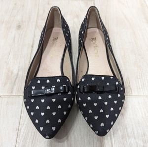 Restricted loafer flats